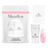 image:imageMelodySusie French Nail Stamper Nail Stamper Kit 2PCS Silicone Nail Stamp with a Scraper Nail Stamper Tool for French Manicure DIY Home Nail Design Salon Clear