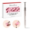 image:imageMelodySusie Gradient Painting Gel 6 Colors Spring Summer Ombre Gel Polish with 100 SpongesampMetal Grabber Set for Aura Nails French Manicure No Wipe Soak Off UV DIY Nail Art Palette Macaron PinkPlum Pink