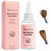 image:imageMelodySusie Nail Brush Cleaner Acrylic Gel Nail Brushes Cleaning amp Restoration Wax and Gel Removing Solution for Manicure Salon at Home 30ml1flozClear80ML