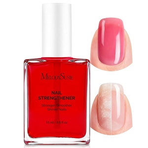 image:imageMelodySusie 3Pcs Acrylic Nail Brush Set Sizes 81014  Professional Nail Art Tool for Acrylic Application Powder Extension amp 3D Carving PinkRed