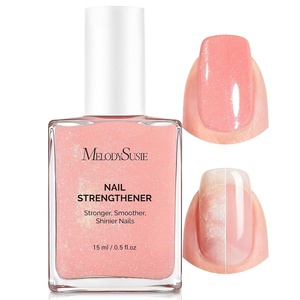 image:imageMelodySusie 3Pcs Acrylic Nail Brush Set Sizes 81014  Professional Nail Art Tool for Acrylic Application Powder Extension amp 3D Carving PinkSparkling Peach