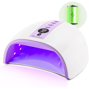image:imageMelodySusie Cordless UV Nail Lamp with 3 Timers amp Smart Sensor PPlus30G Rechargeable UV Light Cures All Gels Especially Builder Hard Extension Acrylic amp Chrome Gel Polishes BluePurple