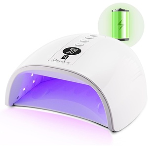 image:imageMelodySusie Cordless UV Nail Lamp with 3 Timers amp Smart Sensor PPlus30G Rechargeable UV Light Cures All Gels Especially Builder Hard Extension Acrylic amp Chrome Gel Polishes BlueWhite