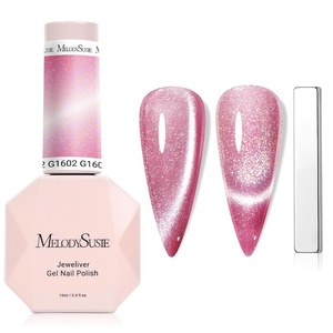 image:imageMelodySusie Nail Magnet Set 12PCS Cat Eye Gel Nail Polish Magnets Square Round Double Ended Magnet Stick Cat Eye Magnet for Nails Strong Magnetic Nail Polish Magnets Nail Design ToolsStarry Pink 1602
