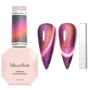 image:imageMelodySusie Nail Magnet Set 12PCS Cat Eye Gel Nail Polish Magnets Square Round Double Ended Magnet Stick Cat Eye Magnet for Nails Strong Magnetic Nail Polish Magnets Nail Design Tools9D Chameleon Pink 1601