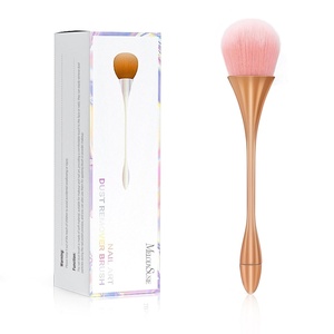 image:imageMelodySusie OrangePink Nail Art Dusting Brush Dust Collector Blush amp Powder Makeup Brush Acrylic Nail ToolOrangepink