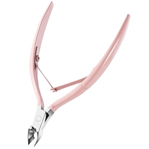image:imageMelodysusie 3Pcs Cuticle Trimmer Set with DualEnded Cuticle Pusher and Cuticle Remover Stainless Steel Nail Cuticle Nipper Set Pedicure Manicure Tools for Home Salon1Pc Cuticle Nipper