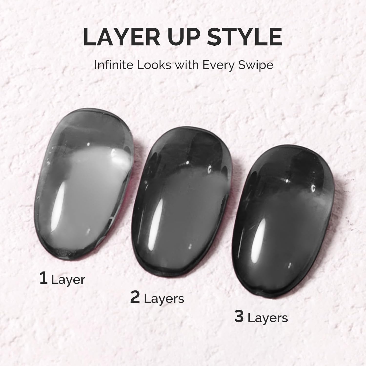 image:imageMelodySusie Gel Nail Kit with PART06G Cordless UV Lamp Rechargeable LED UV Light with Smart Sensor Classic Popular Colors Plant Based Nails Polish with Top Base Coat Builder Gel Beginner Nail KitBlack Agate JMNJ4