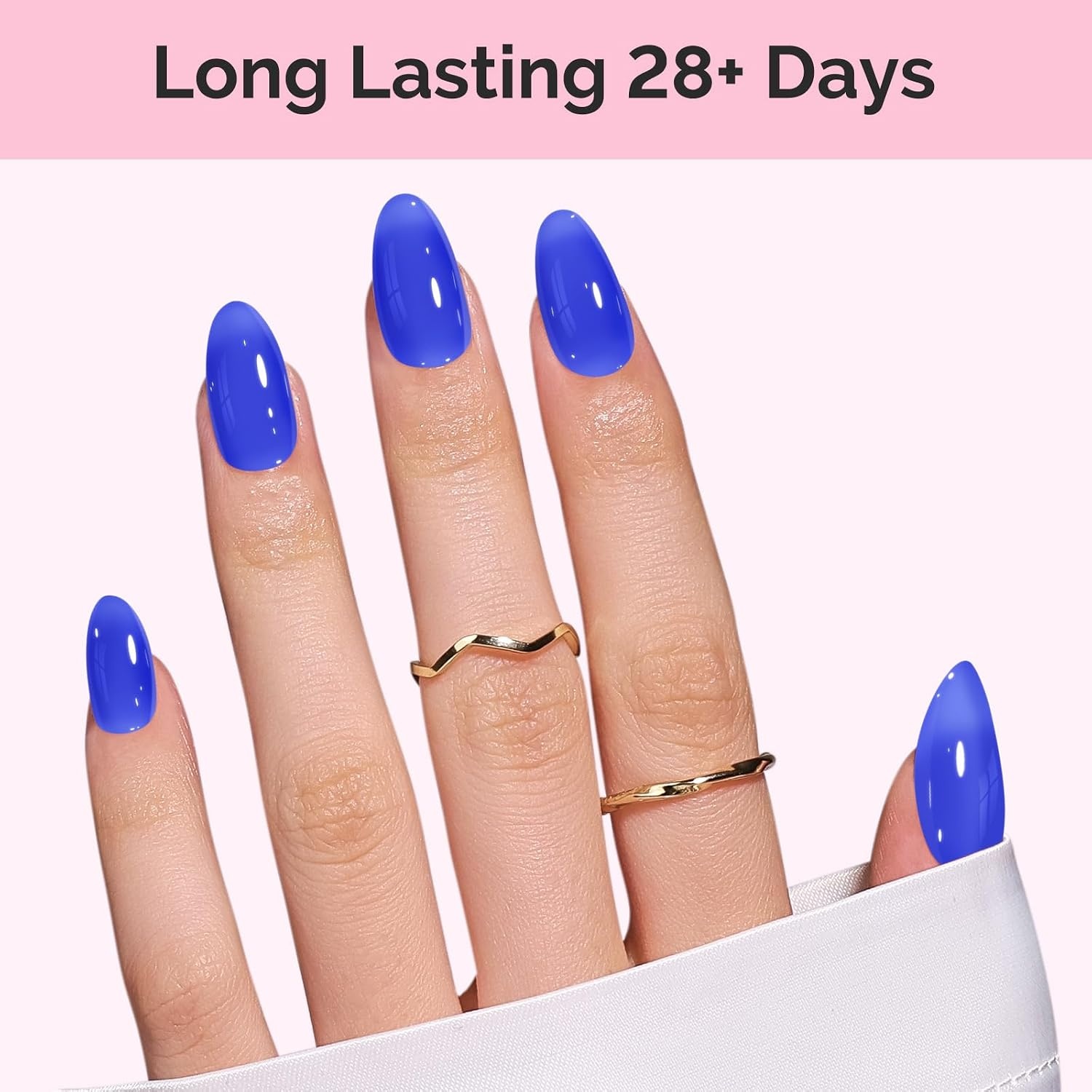 image:imageMelodySusie Gel Nail Kit with PART06G Cordless UV Lamp Rechargeable LED UV Light with Smart Sensor Classic Popular Colors Plant Based Nails Polish with Top Base Coat Builder Gel Beginner Nail KitRoyal BlueJDZ54