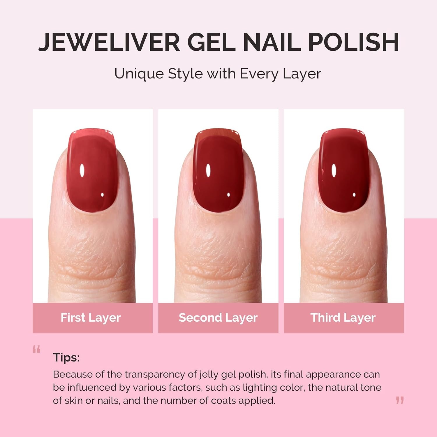 image:imageMelodySusie Gel Nail Kit with PART06G Cordless UV Lamp Rechargeable LED UV Light with Smart Sensor Classic Popular Colors Plant Based Nails Polish with Top Base Coat Builder Gel Beginner Nail KitRed BrownB6803
