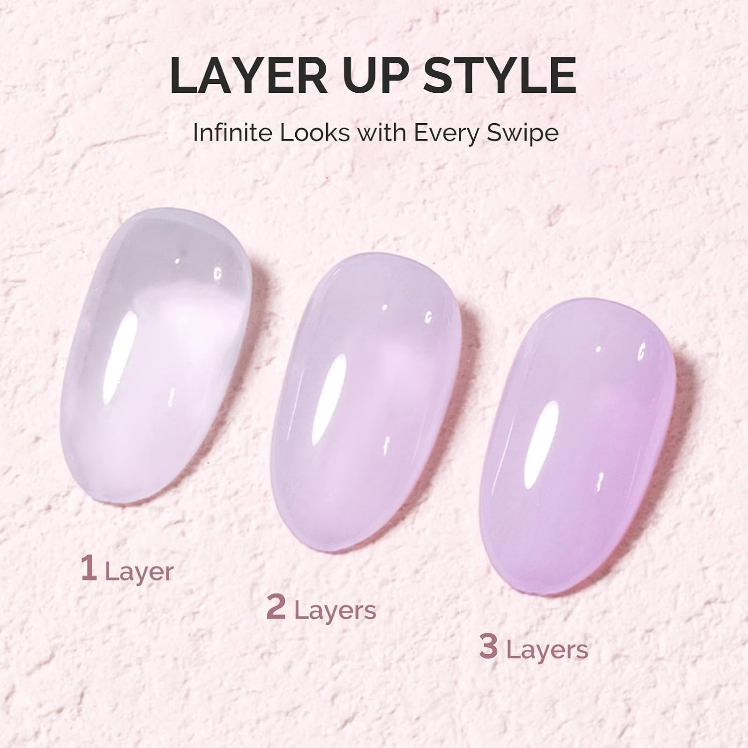 image:imageMelodySusie Gel Nail Kit with PART06G Cordless UV Lamp Rechargeable LED UV Light with Smart Sensor Classic Popular Colors Plant Based Nails Polish with Top Base Coat Builder Gel Beginner Nail KitMilky PurpleJM05