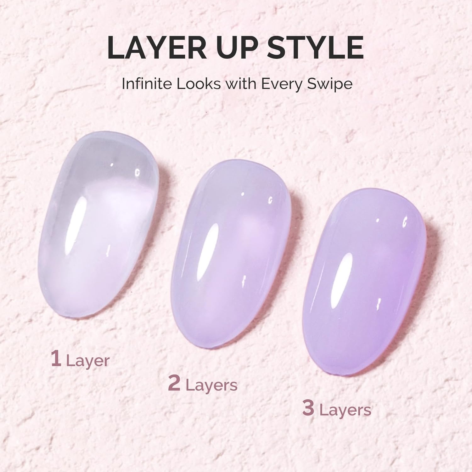 image:imageMelodySusie Gel Nail Kit with PART06G Cordless UV Lamp Rechargeable LED UV Light with Smart Sensor Classic Popular Colors Plant Based Nails Polish with Top Base Coat Builder Gel Beginner Nail KitLilac PurpleJM04