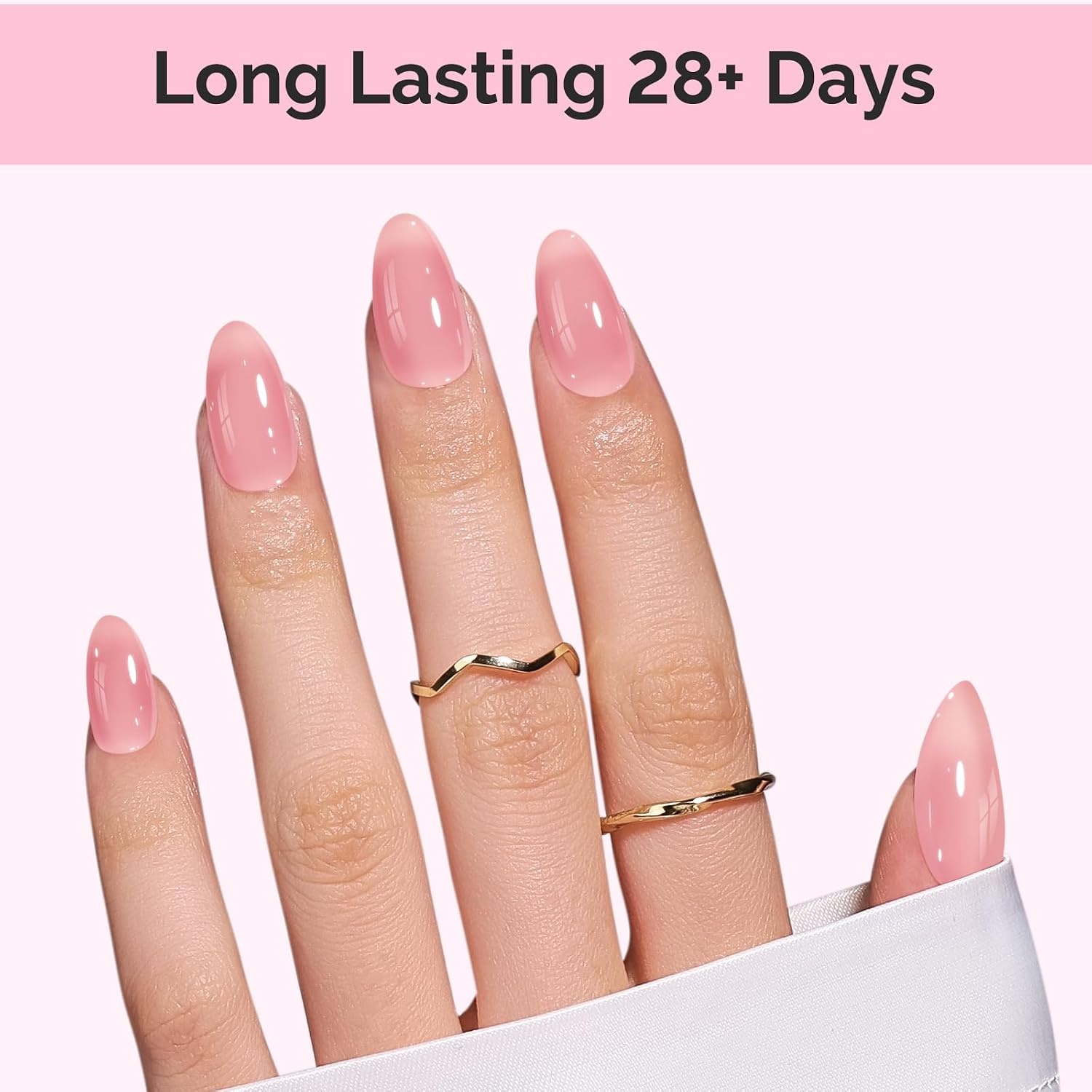 image:imageMelodySusie Gel Nail Kit with PART06G Cordless UV Lamp Rechargeable LED UV Light with Smart Sensor Classic Popular Colors Plant Based Nails Polish with Top Base Coat Builder Gel Beginner Nail KitDreamy Nude PinkB66546