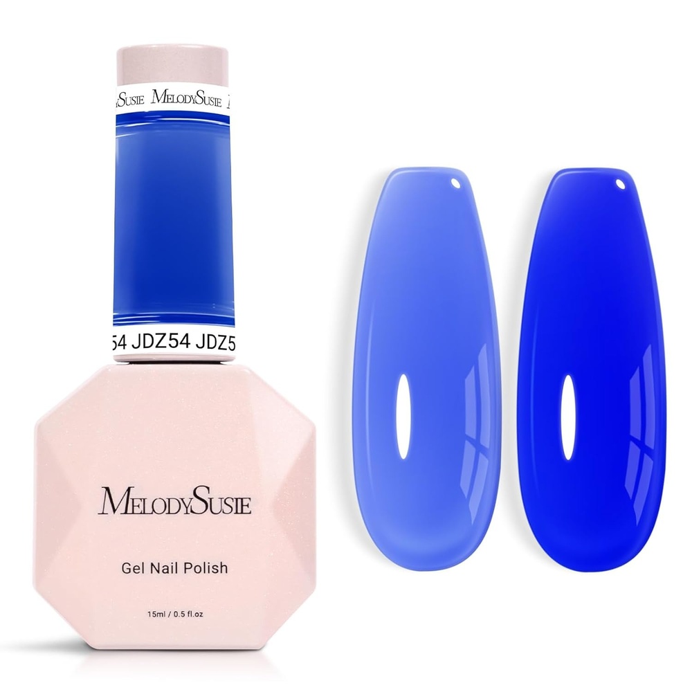 image:imageMelodySusie Gel Nail Kit with PART06G Cordless UV Lamp Rechargeable LED UV Light with Smart Sensor Classic Popular Colors Plant Based Nails Polish with Top Base Coat Builder Gel Beginner Nail KitRoyal BlueJDZ54