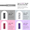 image:image2025 UpgradedMelodySusie Acrylic Nail Tool Storage Box with 10Pcs Diamond Sanding Bit Set with 40pcs Small Sanding Bands 120180240 Grits with 31mm Mandrel Bit
