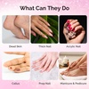 image:imageMelodySusie 10 Pcs Nail Drill Bits Sponge Nail Sanding Bands for Natural Nails 120 Grit for Manicures and Pedicure MulticolorMulticolor