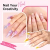 image:imageMelodySusie 100Pcs 3D Lily amp Butterfly MixedShape Nail Charms and Gems 20 Colors Flowers amp 15 Colors Butterfly Rhinestones with Tweezers for Nail Art Manicure Decorations and DIY Crafting
