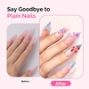 image:imageMelodySusie 100Pcs 3D Lily amp Butterfly MixedShape Nail Charms and Gems 20 Colors Flowers amp 15 Colors Butterfly Rhinestones with Tweezers for Nail Art Manicure Decorations and DIY Crafting