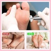 image:imageMelodySusie 150180240 Grit Pink Sandpaper Sheets 15 PCS Pre Polishing Adhesive Replacement with Dual Ended Cuticle Pusher Nail Bit Manicure Pedicure for Nail amp Foot Dead Skin Removed in Salon HomeMulticolor