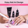 image:imageMelodySusie 15g Pinpoint Nail Rhinestone Glue for Nails Super Strong Gel for Nail Charms Gems 3D Nail Gel UV Nail Glue for Nail Art Design Nail Chrome30ml
