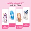 image:imageMelodySusie 15g Pinpoint Nail Rhinestone Glue for Nails Super Strong Gel for Nail Charms Gems 3D Nail Gel UV Nail Glue for Nail Art Design Nail Chrome15g2
