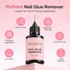 image:imageMelodySusie 15g Pinpoint Nail Rhinestone Glue for Nails Super Strong Gel for Nail Charms Gems 3D Nail Gel UV Nail Glue for Nail Art Design Nail Chrome1 Fl Oz Pack of 1