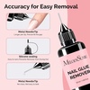 image:imageMelodySusie 15g Pinpoint Nail Rhinestone Glue for Nails Super Strong Gel for Nail Charms Gems 3D Nail Gel UV Nail Glue for Nail Art Design Nail Chrome211 Fl Oz Pack of 1