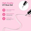 image:imageMelodySusie 15g Pinpoint Nail Rhinestone Glue for Nails Super Strong Gel for Nail Charms Gems 3D Nail Gel UV Nail Glue for Nail Art Design Nail Chrome1pcs