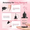 image:imageMelodySusie 15g Pinpoint Nail Rhinestone Glue for Nails Super Strong Gel for Nail Charms Gems 3D Nail Gel UV Nail Glue for Nail Art Design Nail Chrome1 Fl Oz Pack of 1