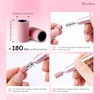 image:imageMelodySusie 202 Pcs Sanding Bands for Nail Drill 5 Colors Coarse Medium Fine Grit Efile Sand Set 80120150180240 2 Pieces Nail Drill BitsAColorful
