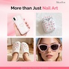 image:imageMelodySusie 2376Pcs Pink Flatback Nail Pearls Set 210mm Gem Charms with Tweezers and Rhinestone Picker Pencils for Manicure Decorations and DIY Nail Art