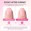 image:imageMelodySusie 2PCS 15ML Nude and Pink Builder Gel Set for Nails Thickening Soak Off UV Extension Gel Rhinestone Glue in a Bottle for Nail Art Design Gift for Women DIY Manicure at HomeElegant Nude Builder Gel Set