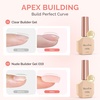 image:imageMelodySusie 2PCS 15ML Nude and Pink Builder Gel Set for Nails Thickening Soak Off UV Extension Gel Rhinestone Glue in a Bottle for Nail Art Design Gift for Women DIY Manicure at HomeClearNude019
