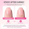 image:imageMelodySusie 2PCS 15ML Nude and Pink Builder Gel Set for Nails Thickening Soak Off UV Extension Gel Rhinestone Glue in a Bottle for Nail Art Design Gift for Women DIY Manicure at HomeBlush Pink Builder Gel Set