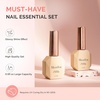 image:imageMelodySusie 2PCS 15ML Nude and Pink Builder Gel Set for Nails Thickening Soak Off UV Extension Gel Rhinestone Glue in a Bottle for Nail Art Design Gift for Women DIY Manicure at HomeClearNude019