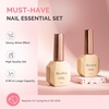 image:imageMelodySusie 2PCS 15ML Nude and Pink Builder Gel Set for Nails Thickening Soak Off UV Extension Gel Rhinestone Glue in a Bottle for Nail Art Design Gift for Women DIY Manicure at HomeNude 019Nude Pink104