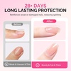 image:imageMelodySusie 2PCS 15ML Nude and Pink Builder Gel Set for Nails Thickening Soak Off UV Extension Gel Rhinestone Glue in a Bottle for Nail Art Design Gift for Women DIY Manicure at HomeBlush Pink Builder Gel Set