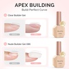 image:imageMelodySusie 2PCS 15ML Nude and Pink Builder Gel Set for Nails Thickening Soak Off UV Extension Gel Rhinestone Glue in a Bottle for Nail Art Design Gift for Women DIY Manicure at HomeClearWhite086