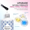 image:imageMelodySusie 2PCS Clear Blooming Gel and Top Coat Set for Nail Design Marble Watercolor UV Gel Nail Polish Spreading Effect Sheer Painting Gel Nail Art Supplies Nail Salon Manicure at Home for WomenA  TOP BASE COAT