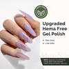 image:imageMelodySusie 2PCS Clear Blooming Gel and Top Coat Set for Nail Design Marble Watercolor UV Gel Nail Polish Spreading Effect Sheer Painting Gel Nail Art Supplies Nail Salon Manicure at Home for WomenLight Lavender PurpleK0798