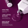 image:imageMelodySusie 2PCS Clear Blooming Gel and Top Coat Set for Nail Design Marble Watercolor UV Gel Nail Polish Spreading Effect Sheer Painting Gel Nail Art Supplies Nail Salon Manicure at Home for WomenDark Purple065