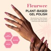 image:imageMelodySusie 2PCS Clear Blooming Gel and Top Coat Set for Nail Design Marble Watercolor UV Gel Nail Polish Spreading Effect Sheer Painting Gel Nail Art Supplies Nail Salon Manicure at Home for WomenA  Lotus Pollen Pink PurpleP21