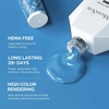 image:imageMelodySusie 2PCS Clear Blooming Gel and Top Coat Set for Nail Design Marble Watercolor UV Gel Nail Polish Spreading Effect Sheer Painting Gel Nail Art Supplies Nail Salon Manicure at Home for WomenSteel BlueK0738