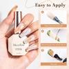 image:imageMelodySusie 2PCS Clear Blooming Gel and Top Coat Set for Nail Design Marble Watercolor UV Gel Nail Polish Spreading Effect Sheer Painting Gel Nail Art Supplies Nail Salon Manicure at Home for WomenAClear