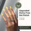 image:imageMelodySusie 2PCS Clear Blooming Gel and Top Coat Set for Nail Design Marble Watercolor UV Gel Nail Polish Spreading Effect Sheer Painting Gel Nail Art Supplies Nail Salon Manicure at Home for WomenYellow301 N