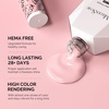 image:imageMelodySusie 2PCS Clear Blooming Gel and Top Coat Set for Nail Design Marble Watercolor UV Gel Nail Polish Spreading Effect Sheer Painting Gel Nail Art Supplies Nail Salon Manicure at Home for WomenBeige PinkK0537