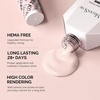 image:imageMelodySusie 2PCS Clear Blooming Gel and Top Coat Set for Nail Design Marble Watercolor UV Gel Nail Polish Spreading Effect Sheer Painting Gel Nail Art Supplies Nail Salon Manicure at Home for WomenWhite Nude PinkK0484