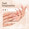 image:imageMelodySusie 2PCS Clear Blooming Gel and Top Coat Set for Nail Design Marble Watercolor UV Gel Nail Polish Spreading Effect Sheer Painting Gel Nail Art Supplies Nail Salon Manicure at Home for WomenAClear