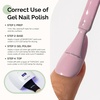 image:imageMelodySusie 2PCS Clear Blooming Gel and Top Coat Set for Nail Design Marble Watercolor UV Gel Nail Polish Spreading Effect Sheer Painting Gel Nail Art Supplies Nail Salon Manicure at Home for WomenLavender Nude PinkK0571