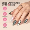 image:imageMelodySusie 2PCS Clear Blooming Gel and Top Coat Set for Nail Design Marble Watercolor UV Gel Nail Polish Spreading Effect Sheer Painting Gel Nail Art Supplies Nail Salon Manicure at Home for WomenDark Olive GreenP08